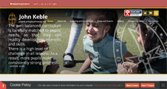 Desktop Screenshot of johnkeble.com
