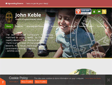 Tablet Screenshot of johnkeble.com